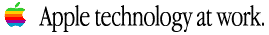 Apple technology at work